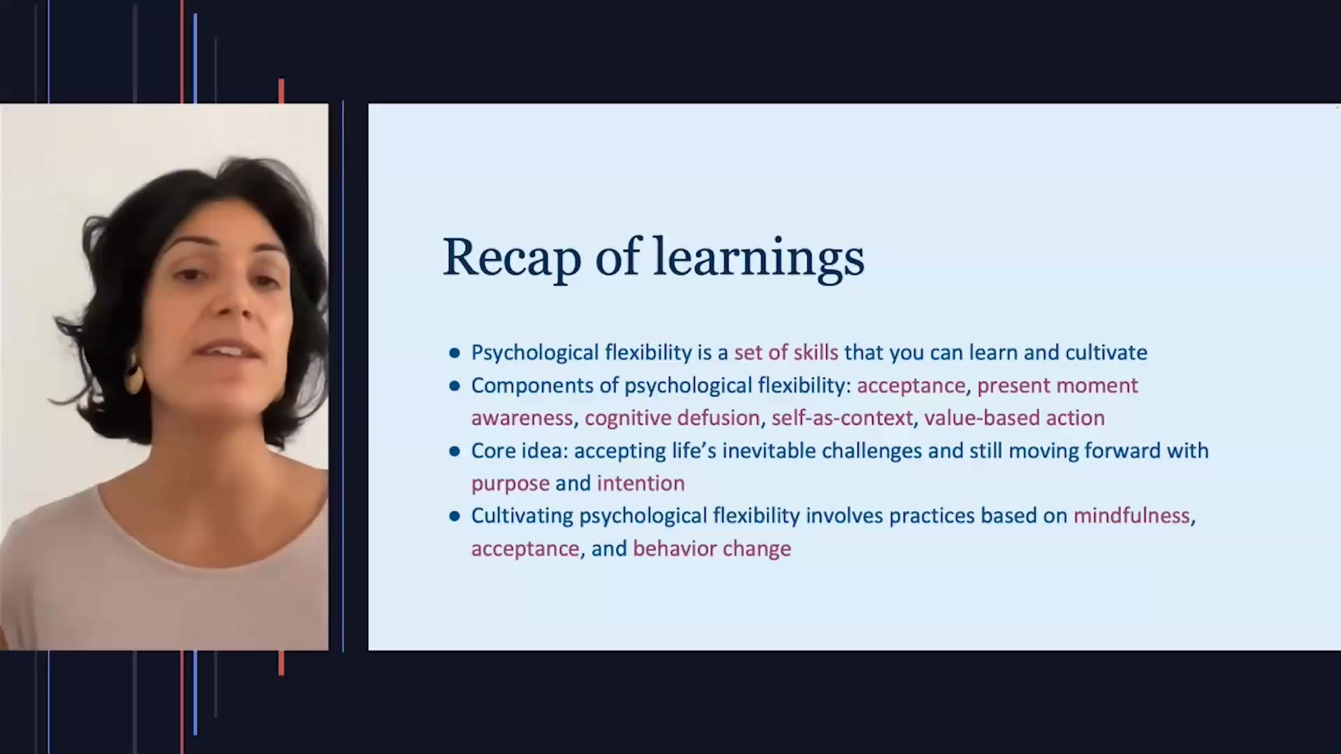 Thumbnail: Cultivating Psychological Flexibility — The key to resilience and growth Video